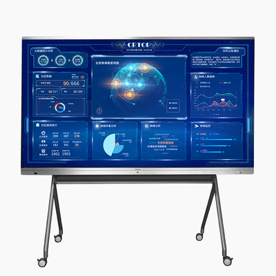 98&quot; Smart 4K HD LCD Display For Techaing Meeting Live Show Traing
