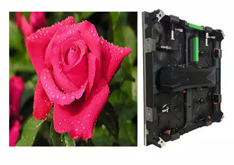 IP65 Waterproof Indoor Rental LED Screen P4.8 576×576mm Die Cast Aluminum Cabinet