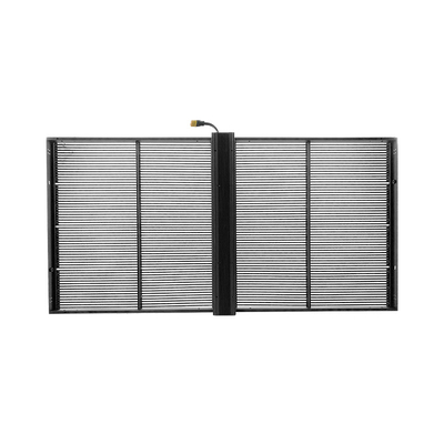 Durable Cabinet Transparent Glass LED Screen For Building Advertising