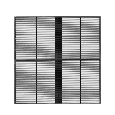 Durable Cabinet Transparent Glass LED Screen For Building Advertising
