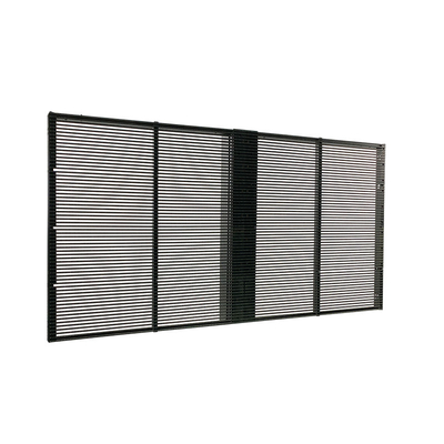 Durable Cabinet Transparent Glass LED Screen For Building Advertising