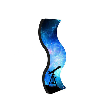 P2.5mm Flexible LED Display Screen Cylinder Wave Ring Bendable shapes