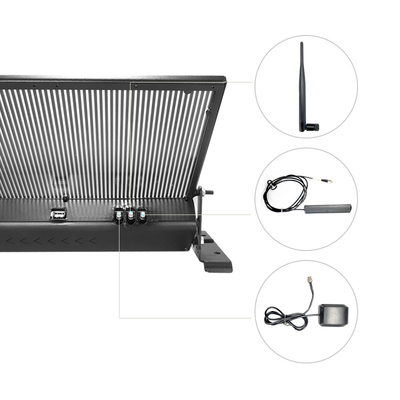 High Definition 1R1G1B Taxi LED Screen Constant Current Drive