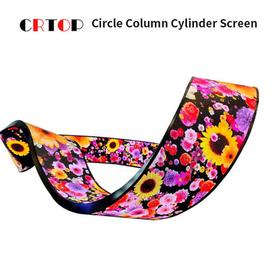 Indoor P2.5mm Flexible Scrolling LED Display Adsorption Installation