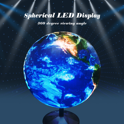 Diameter 1.5m Creative LED Display Screen Magnetic Attraction