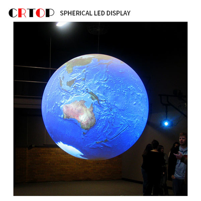 Diameter 1m Creative LED Display Screen Full Color Round Shaped