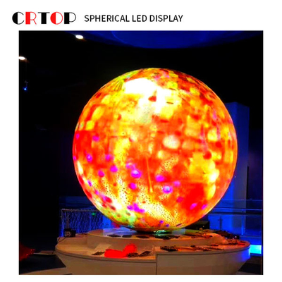 Diameter 1m Creative LED Display Screen Full Color Round Shaped