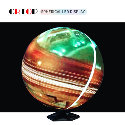 Spherical 2.5m Diameter LED Ball Screen Creative 14bit Grayscale