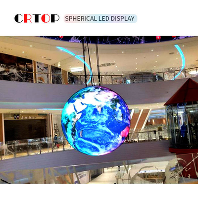 P5mm 1500cd Creative LED Display Screen 2.5m Diameter Spherical