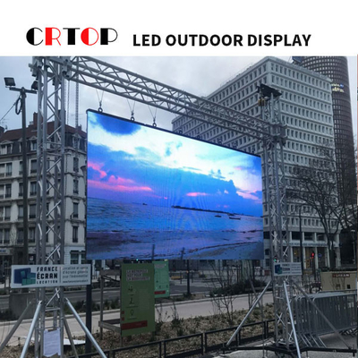 Automatic Brightness P8 LED Video Screen Rental For Shopping Center