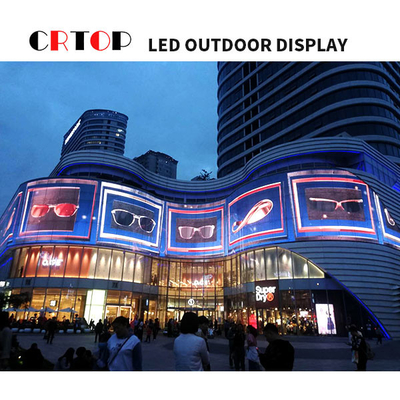 Moistureproof Outdoor LED Advertising Screen High Temperature Resistant