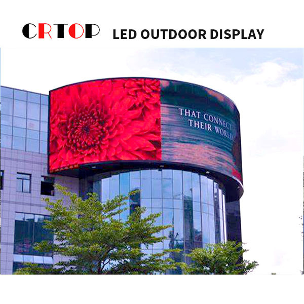 P6.66 energy saving Outdoor Led Screen for shopping center， large squares